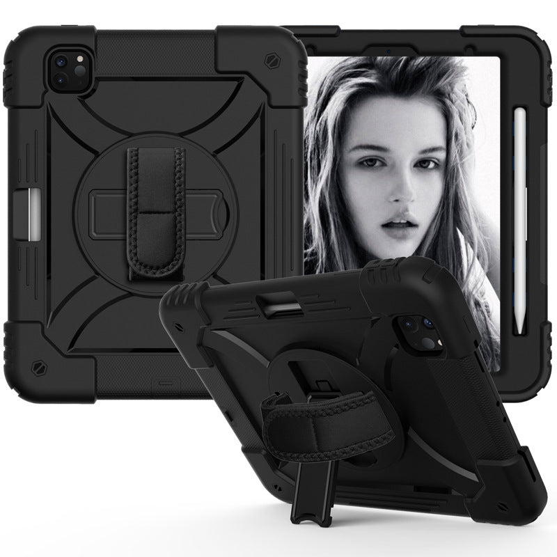 Hand Strap Kids Pc Rugged Shell Shockproof Tablet Cover