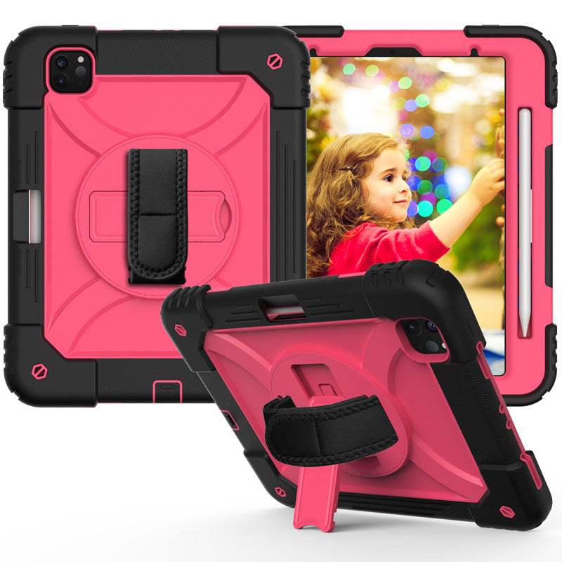 Hand Strap Kids Pc Rugged Shell Shockproof Tablet Cover